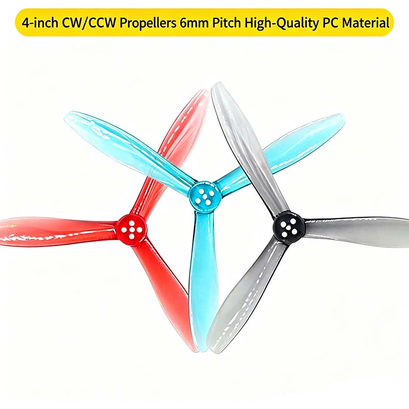Drone Racing Propeller - TMOTOR T4944 4-Blade 4-Inch Forward/Reverse Propeller