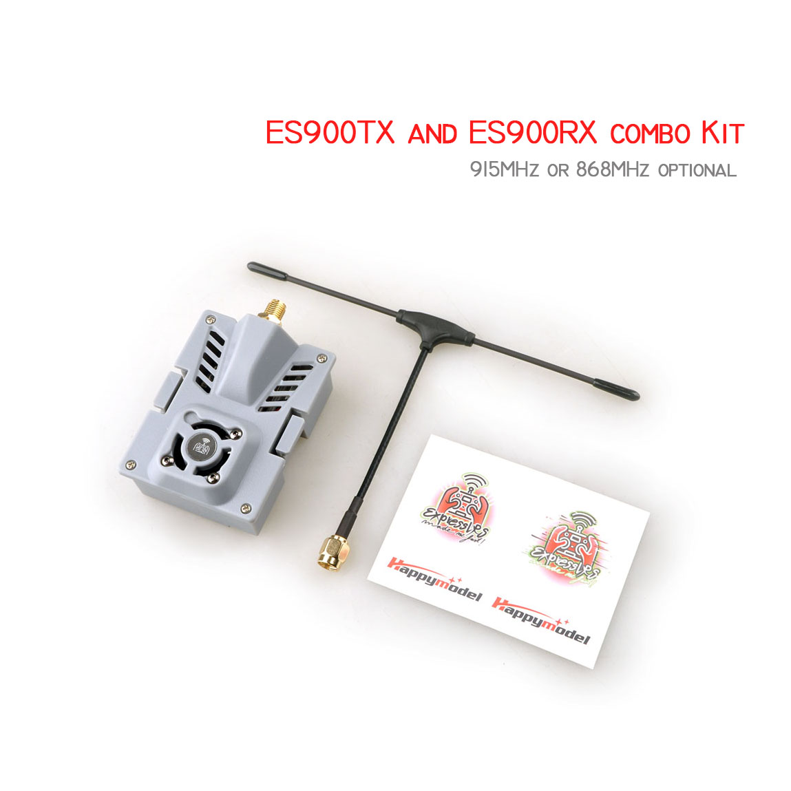 Drone Racing Motor - Happymodel RC ELRS Micro ES900RX（Receiver）ES900TX（Module）Combo Kit