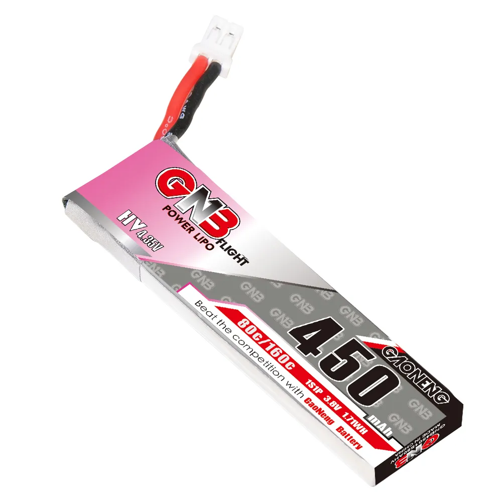 2pcs new GNB 2S 7.6V 450mAh 80 - đánh giá và giá Drone Racing Charger