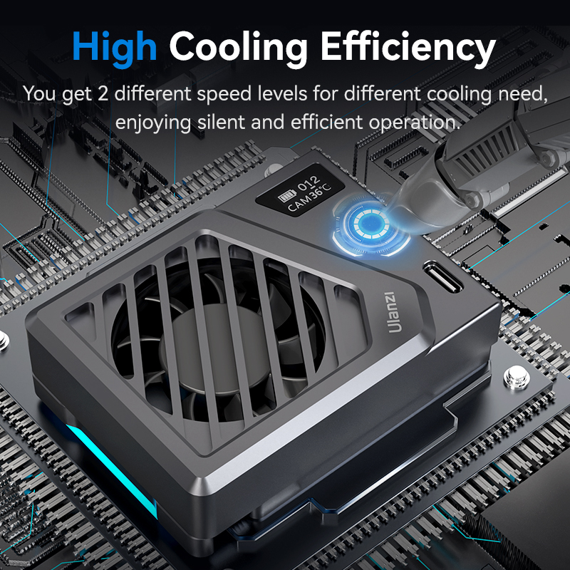 Ulanzi CA25 Camera Cooling Sys - đánh giá và giá Canon Camera Eos R8
