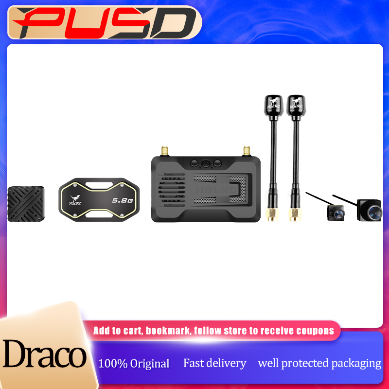 HGLRC Draco A1/A2 5.8Ghz HD VT - đánh giá và giá Drone Racing Transmitter