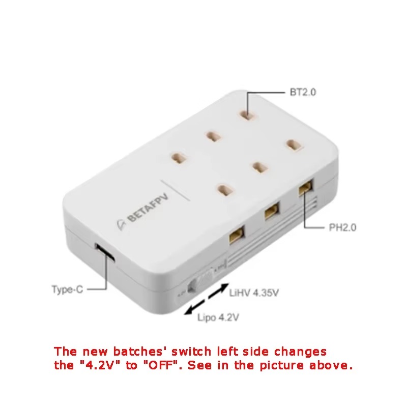 BETAFPV 6 Ports 1S Lipo Batter - đánh giá và giá Drone Racing Charger