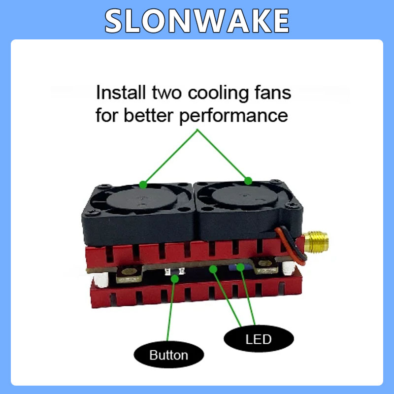 SLONWAKE 5.8G 48CH 4.2W VTX Ad - đánh giá và giá Drone Racing Transmitter