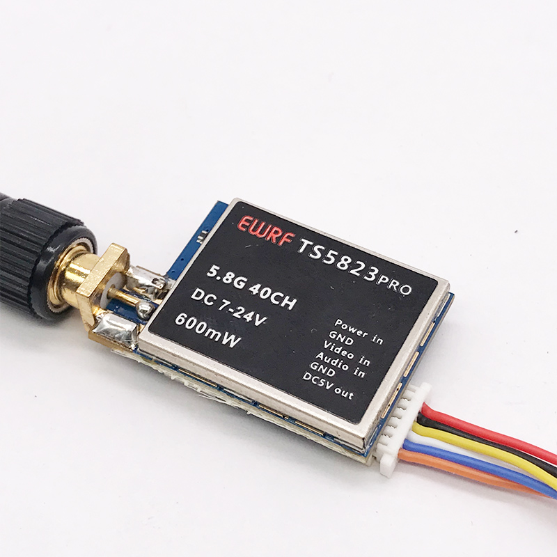 EWRF TS5823 Pro 200mW/600mW Vi - đánh giá và giá Drone Racing Transmitter