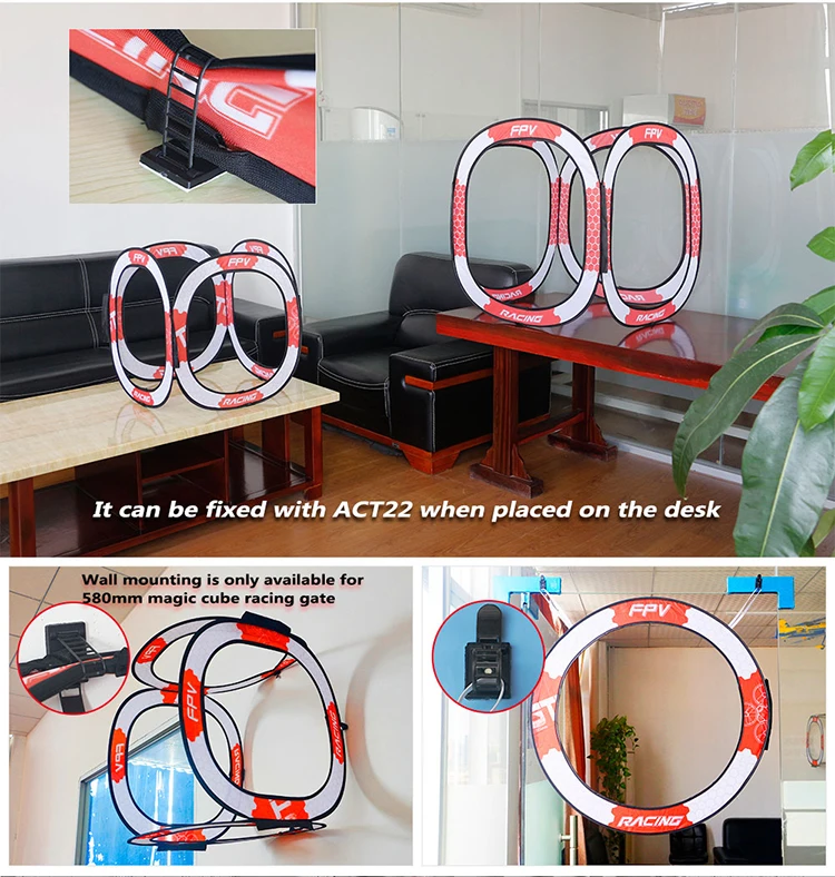 LDARC 765mm Circle Race Gate f - đánh giá và giá Drone Racing Flag